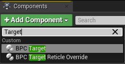 Target Component